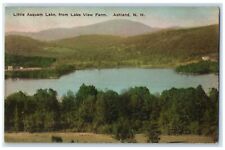 1923 Little Asquam Lake From Lake View Farm Ashland New Hampshire NH Postcard picture