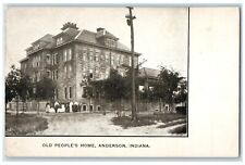 c1910 Old's People's Home Exterior Building Anderson Indiana IN Vintage Postcard picture