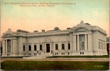 Concord NH New Hampshire Historical Society Building Postcard Bay State Club picture