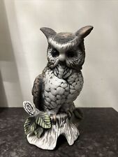 Vintage Price Products Ceramic Owl Figurine picture
