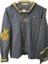 WW2 NON-REGULATION CRACKERJACK PULLOVER Worn On Shore Leave For Bragging Rights picture