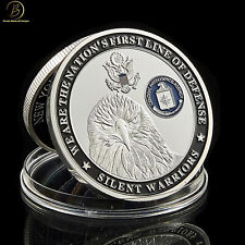 CIA We Are The Nation's First Line of Defense Silent Warriors Challenge Coin picture