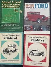 4 MODEL A BOOKS-MECHANICS HANDBOOK-HOW TO BUILD A HOT ROD-HOW TO RESTORE picture
