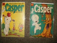 LOT OF 2 CASPER THE FRIENDLY GHOST 22 & 25 - GOLDEN AGE 1954 - VERY GOOD 4.0 picture