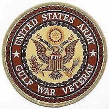 ARMY GULF WAR VETERAN MILITARY EMBROIDERED 5