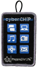 BSA Cub Scout Blue Cyber CHIP Cyberchip Patch - Internet Safety (44 Available) picture