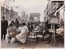 1961 Paris Arch of Triumph - Champs Elysees - Original photo RARE L150C picture