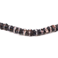 Black Dog Tooth Ruffle Trade Beads picture