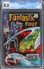 1968 Marvel Fantastic Four #74 CGC 8.0 Galactus & Silver Surfer Appearance picture