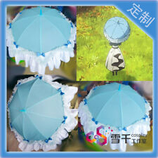 Anime Violet Evergarden Blue Sun/Rain Bowknot Princess Umbrellas Cosplay Props picture