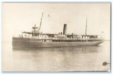 c1920's Steamship SS Shastri Boat Ship Steamer View RPPC Photo Unposted Postcard picture