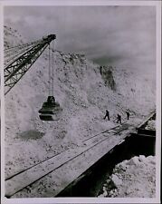 LG882 1937 Original Photo SULPHUR MINING IN LOUISIANA Grande Ecaille Huge Mounds picture