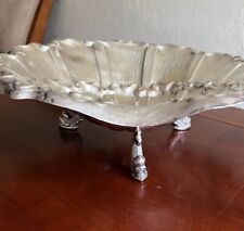 Vintage Ornate Footed Silver Plate Centerpiece picture
