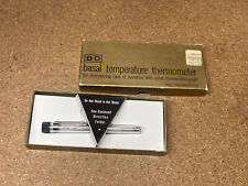 Vintage B-D Basal Temperature Ovulation Termometer Basal Thermometergraph C11V picture