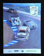2016 Rolex Monterey Motorsports Reunion Races BMW 3.0 CSL 328 LMR Poster NEW picture