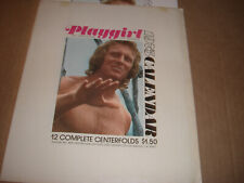  Playgirl Calendar with Slip Case 1975  Vintage  picture