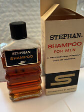 Vintage STEPHAN SHAMPOO Bottle Near Full Contents W/ Original Box Marked $1.00 picture