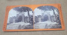 Mount Vernon Tomb of George Washington - Antique Stereoview by N.G. Johnson picture