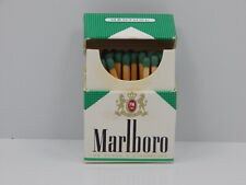 Vintage MARLBORO Menthol Cigarettes Matches Flip Top Mini Box Eddy Match Canada picture