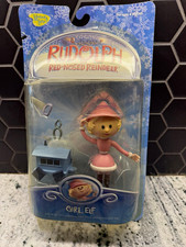 Memory Lane Rudolph Red-Nosed Reindeer Girl Elf Figurine Boxed Painted 2005 picture