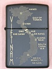 2020 Map Of Vietnam Dark Green Matte Zippo Lighter NEW picture