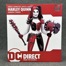 DC Direct Harley Quinn Red White & Black by J. Amanda Connor 1:10 Statue - New picture