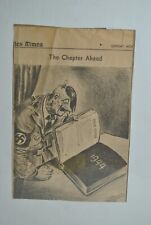 Los Angeles Times  Newspaper Ad 1944 The Chapter Ahead  Framed under Glass picture