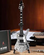 AXE HEAVEN Official KISS Paul Stanley Cracked Mirror Iceman MINIATURE Guitar picture