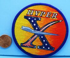 NASA Patch vtg HYPER X Unmanned Hypersonic AIRCRAFT Scramjet-Powered picture
