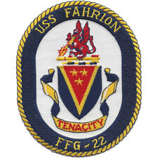USS Fahrion FFG-22 Frigate Ship Patch picture