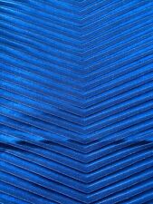 Romo Black Chevron Showroom Panel Fabric 108”x 25”-Navy Blue picture