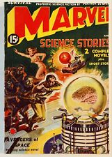 Marvel Science Stories #1 1938 1st Marvel Red Circle Timely Comics Avengers FN picture