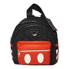 Disney's Women's Multi Mickey Mouse Classic Varsity Mini Backpack NWT Bioworld picture