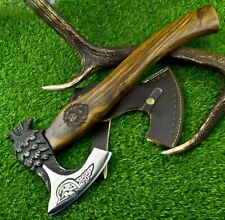Fenir Wolf Hammer Axe CARBON STEEL VIKING HATCHET TOMAHAWK HUNTING TACTICAL AXE, picture