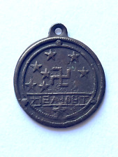 Unknown Late 1800's early 1900s Medal Asian or Indian Swastika Good Luck Antique picture