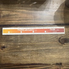 Tylenol with Codeine Tylox 14” Thick Plastic Ruler- RARE picture