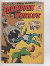 Forbidden Worlds #92 GD/VG ACG 1960 Store Markings Horror Mystery 10c picture