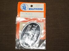 VINTAGE TRAINS WALTHERS RAILROAD EMBLEM NEW YORK CENTRAL LINES PATCH NEW IN PACK picture