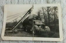 Antique / Vintage photo of a Big Log on a Logging Truck picture