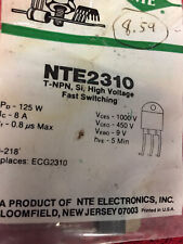 NTE2310 	 TRANS NPN 450V 8A TO218 picture