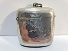 Vintage  Silver  Match Safe / CASE / Vesta / Holder  6787/31 picture