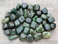 Nephrite Jade Tumbled Stones, 1-1.5 Inch Nephrite Jade Crystals, Healing Crystal picture