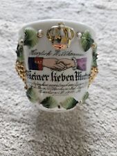 1900 Germany War Cup Soldier Lady Scenes Green Leaf 1913 Meiner Mutter Balkan picture