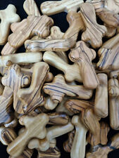 olive wood comfort cross, (100 pieces ) 2.5 inch picture