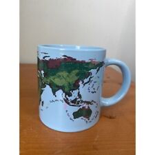 Global Warming Climate Change Mug 2014 Earth Map picture