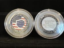 I Survived The 2020 - 2021 Pandemic Challenge Coin (I Survived COVID) picture
