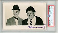 Oliver Hardy ~ Signed Autographed Photograph w/ Stan Laurel  ~ PSA DNA Encased picture