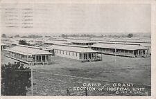 Camp Grant Rockford IL Military Army Base Soldier Mail Hospital Vtg Postcard E17 picture