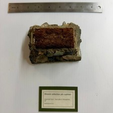 Antique Victorian Mineral Curiosity Pin Cushion Paperweight 20 Specimen Key picture