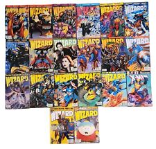 Wizard Magazine Lot of 20 (1992-2000) The Guide To Comics - Many w/ Posters VTG picture